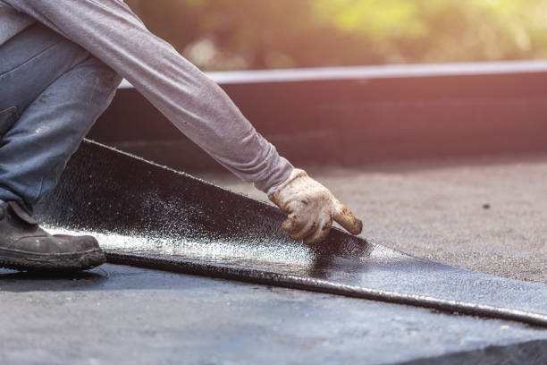 Professional Emergency Waterproofing technician working in Waverly, MN